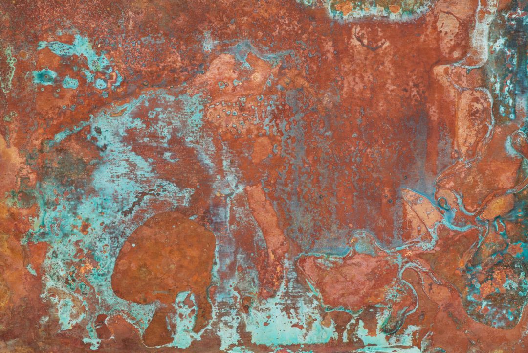 Aged Copper Plate